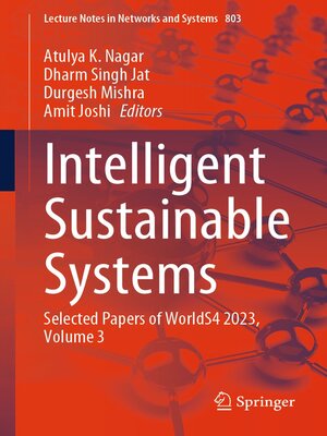 cover image of Intelligent Sustainable Systems
